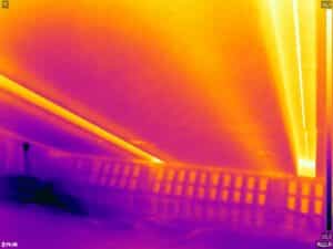 Onderkant EPS vloer Rc=3,5 m²K/W met vloerverwarming