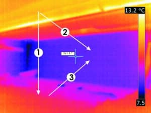 warmtestromen in een kruipruimte
